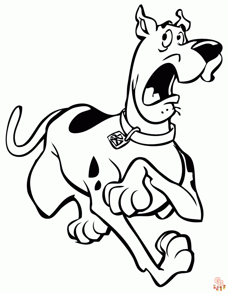 Scooby Doo Coloring Pages 3