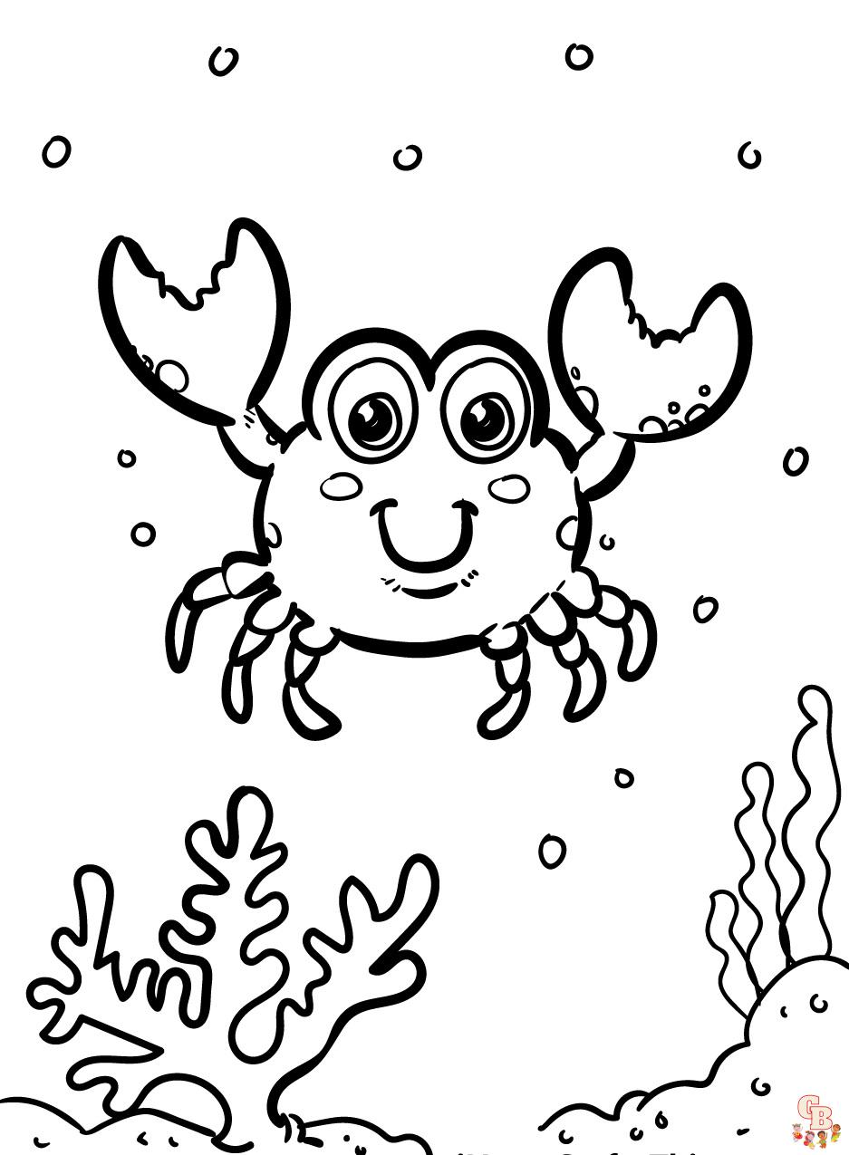 Sea Creatures Coloring Pages 3