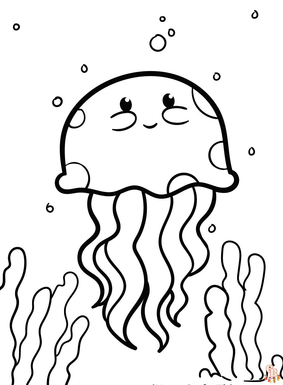 Sea Creatures Coloring Pages 4