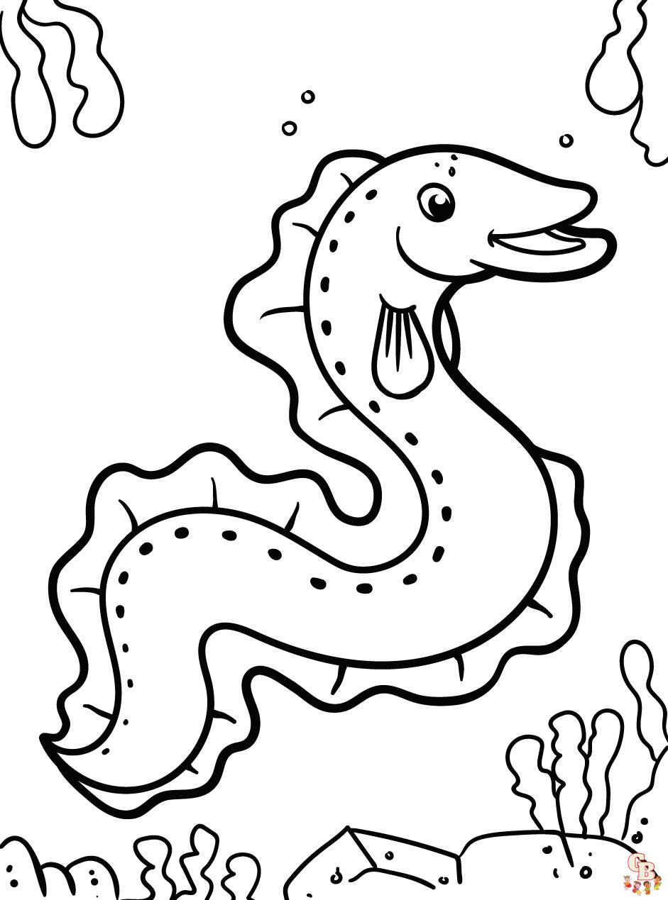 Sea Creatures Coloring Pages 5