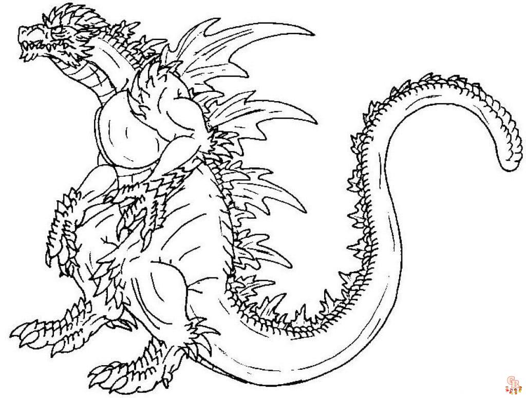 Shin Godzilla Coloring Pages 1