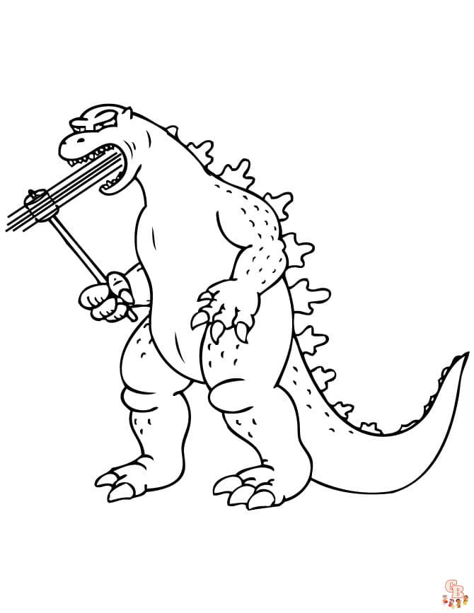 Shin Godzilla Coloring Pages 6