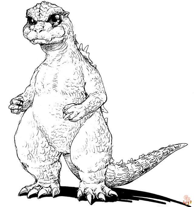 Shin Godzilla Coloring Pages 9