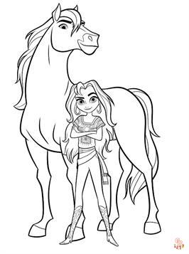 Spirit Coloring Pages 3