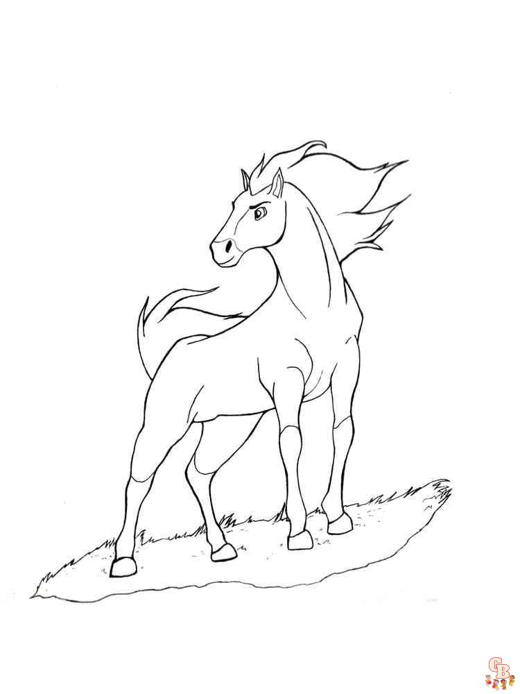 Spirit Coloring Pages 5