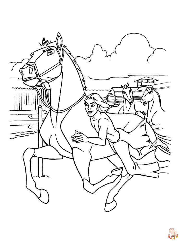 Spirit Coloring Pages 6