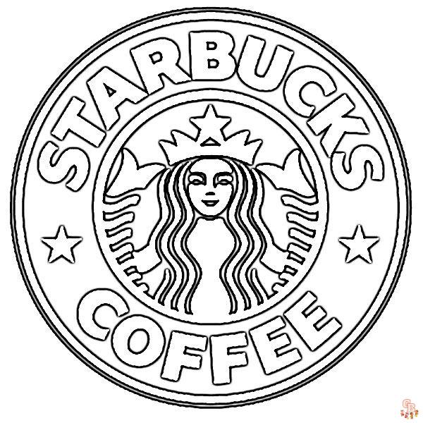 Starbucks Food Cute Coloring Pages 5