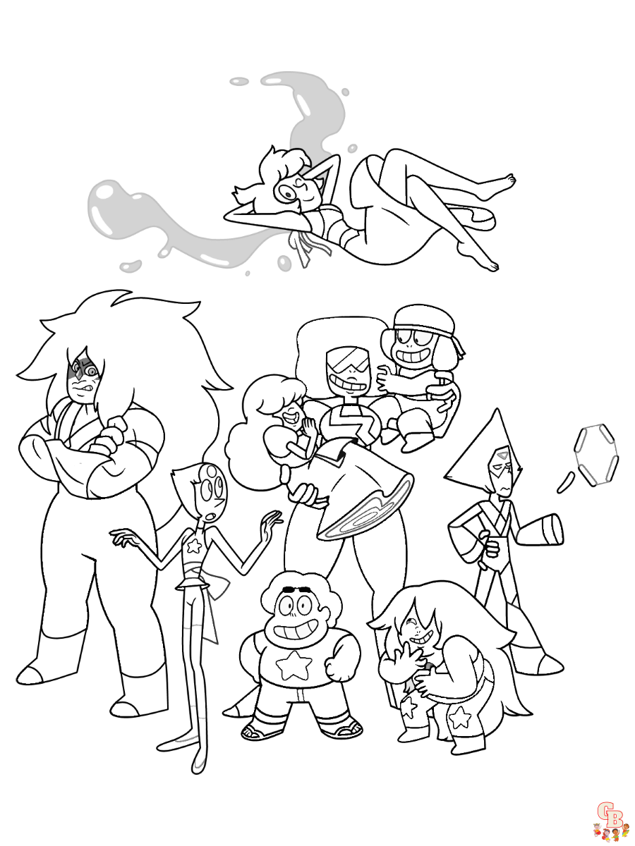 Steven Universe Coloring Pages 2