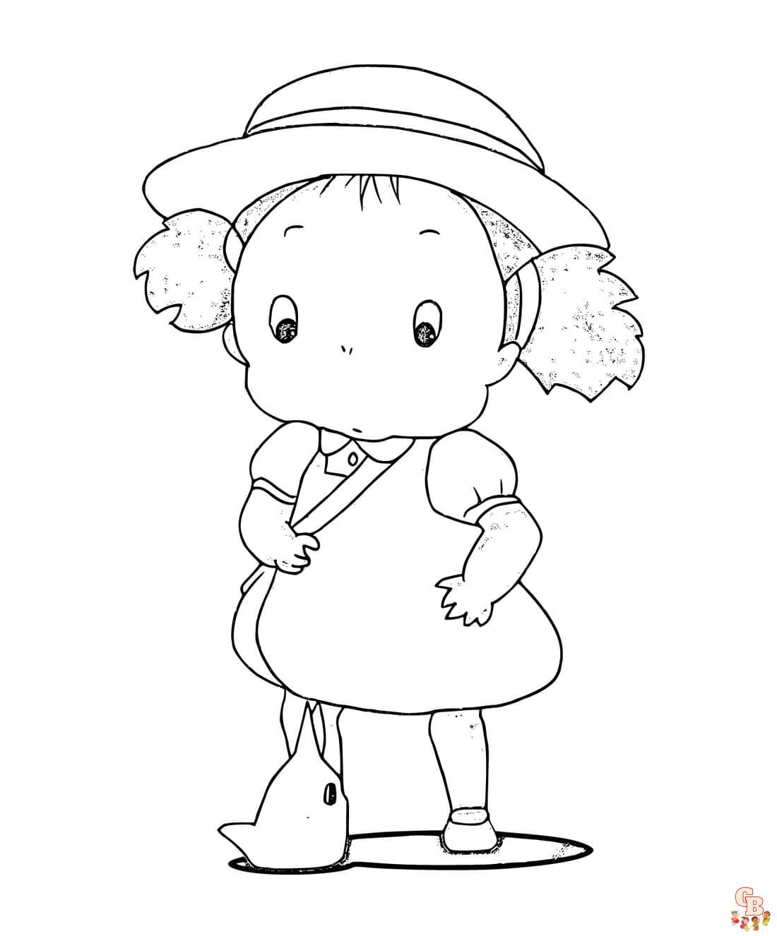 Studio Ghibli Coloring Pages 1