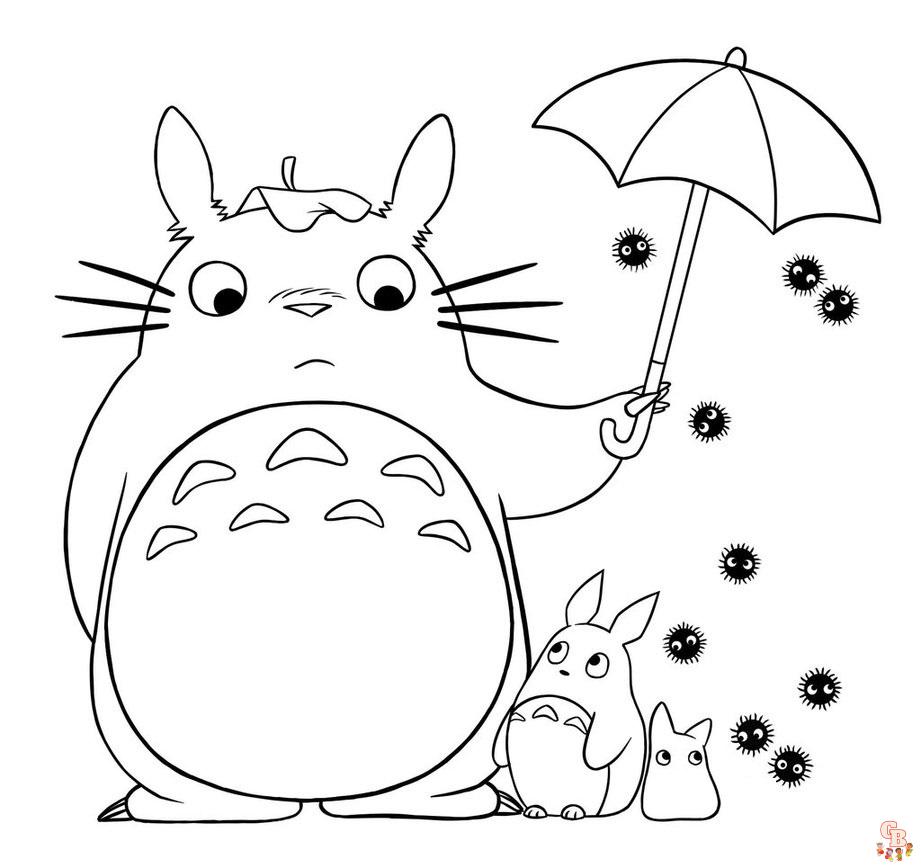 Studio Ghibli Coloring Pages 10