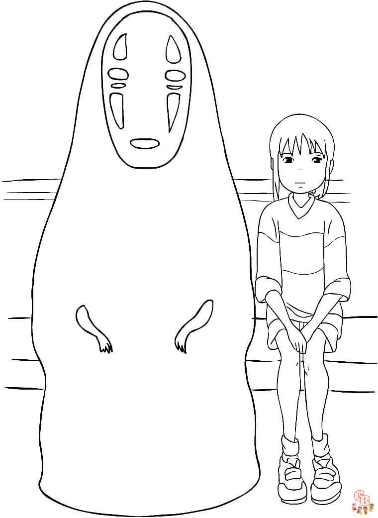 Studio Ghibli Coloring Pages 2