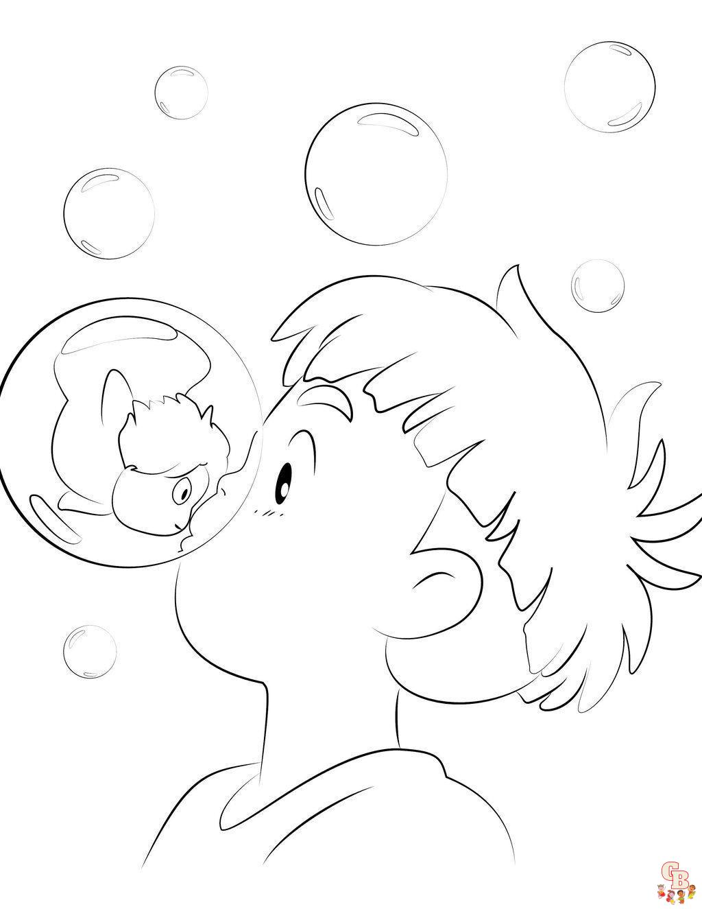 Studio Ghibli Coloring Pages 8