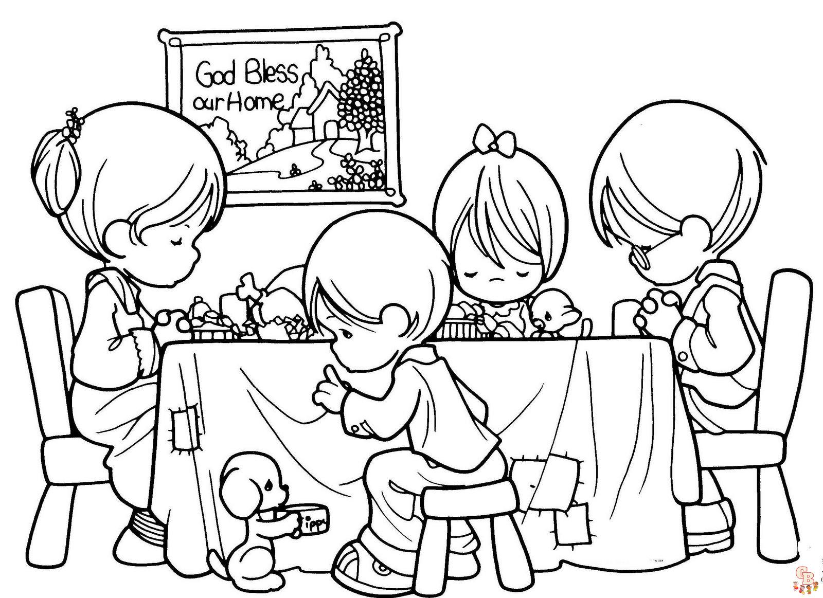 Sunday School Coloring Pages 3