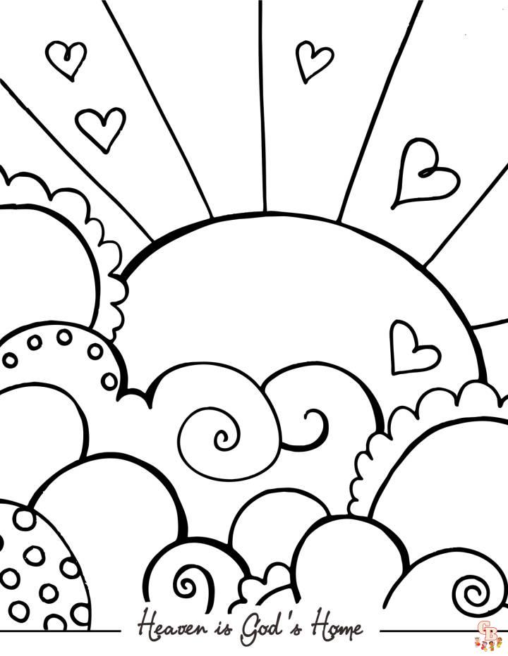 Sunday School Coloring Pages 5