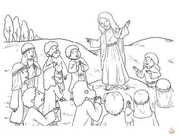 Sunday School Coloring Pages 6