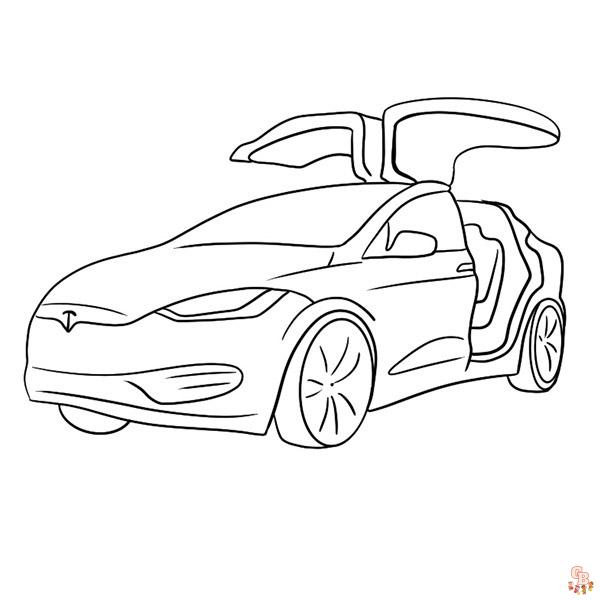 Tesla Coloring Pages 1