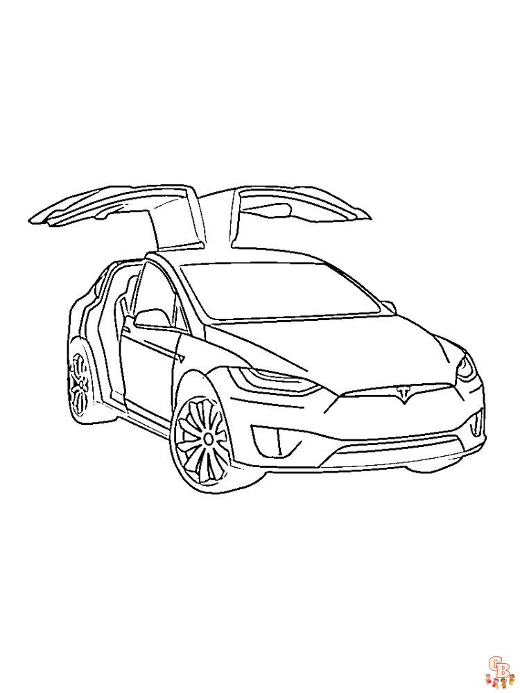 Tesla Coloring Pages 5