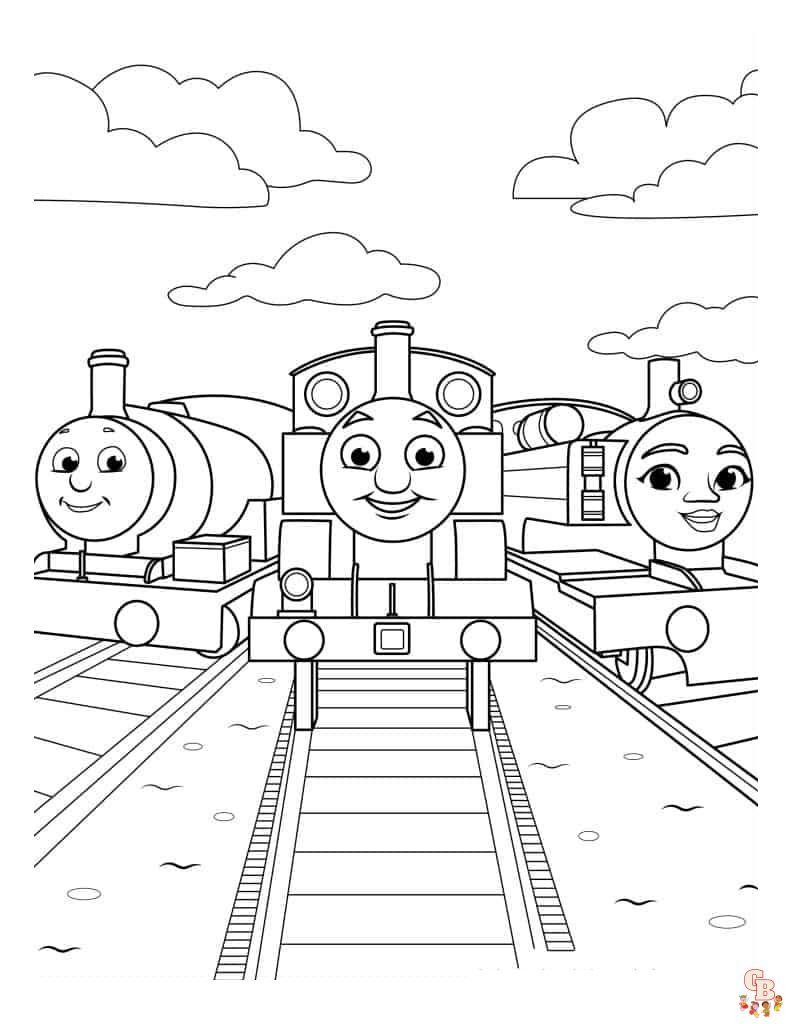 Thomas and Friends Coloring Pages 3