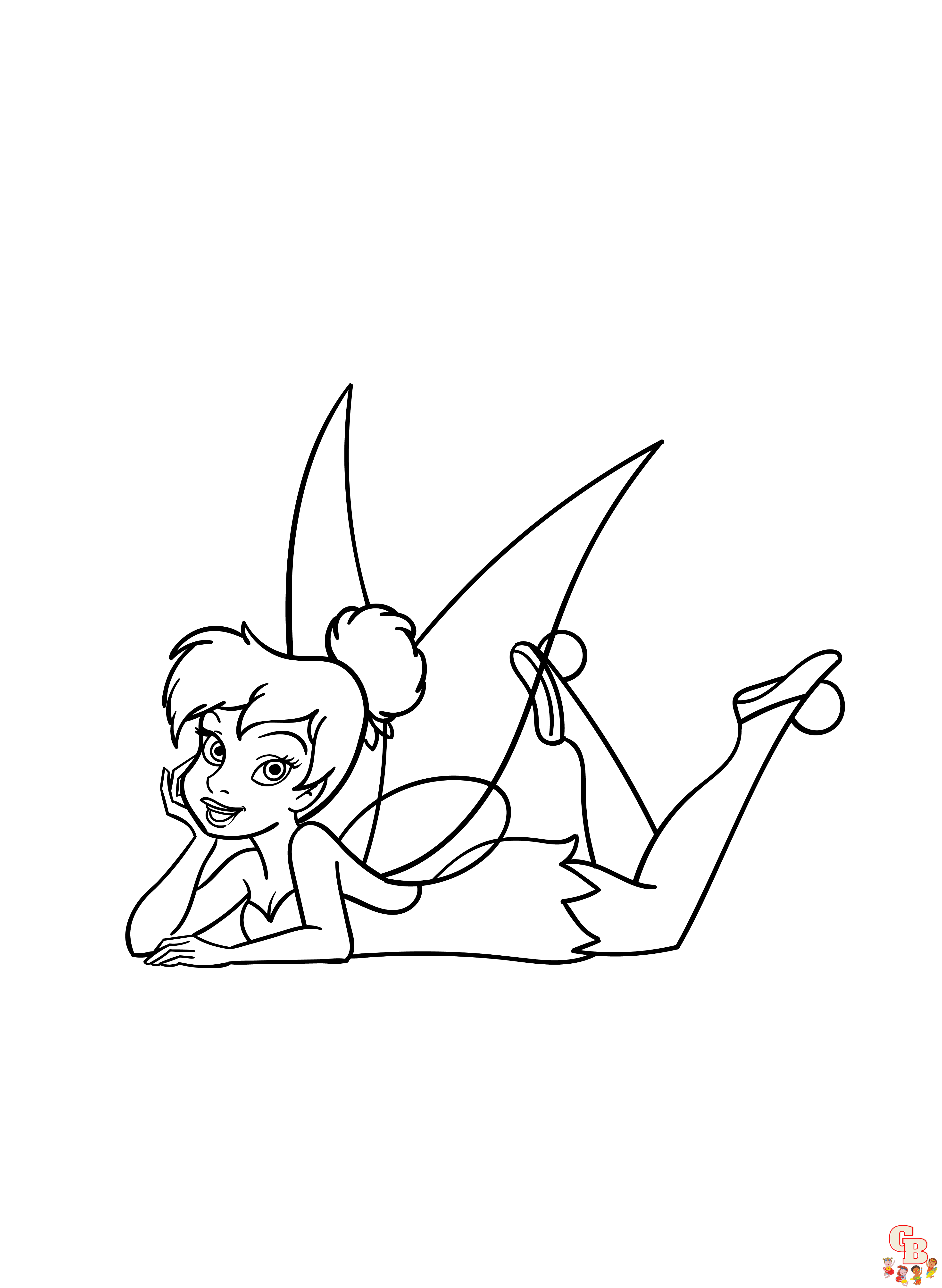 Tinkerbell Coloring Pages 3