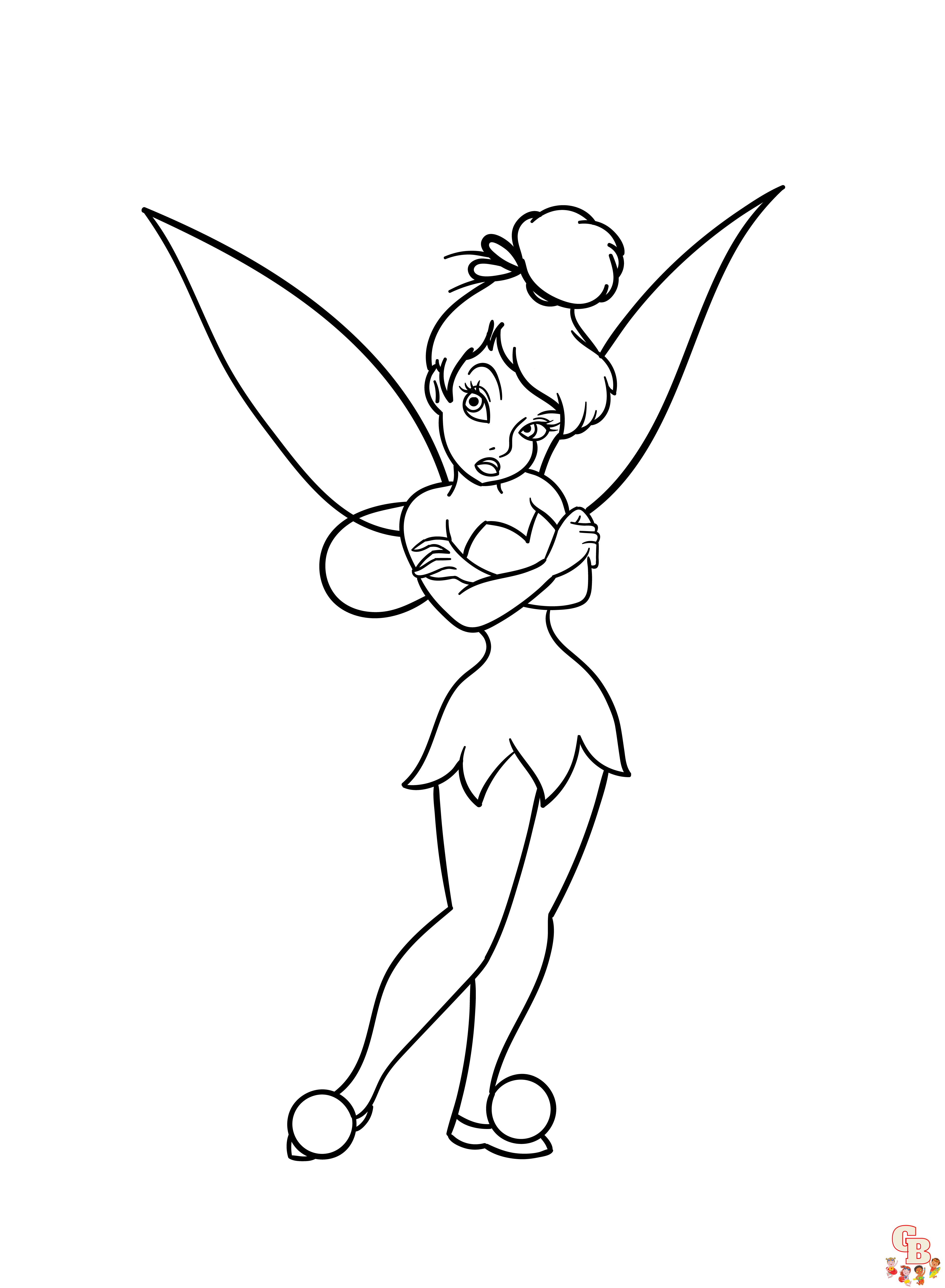 Tinkerbell Coloring Pages 5