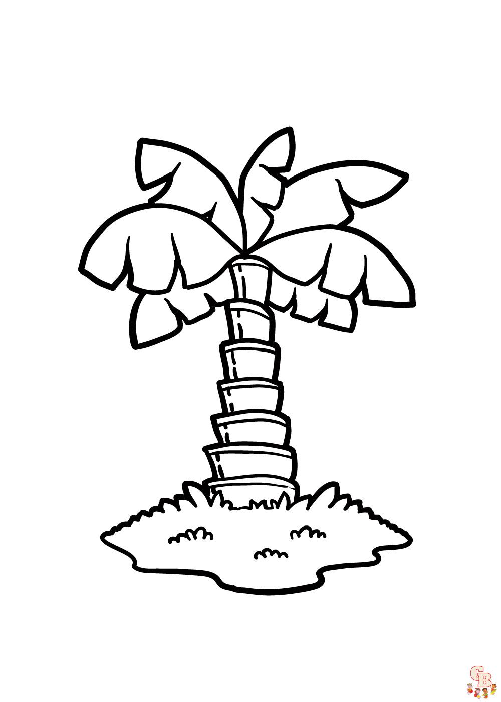 Tree Coloring Pages 2