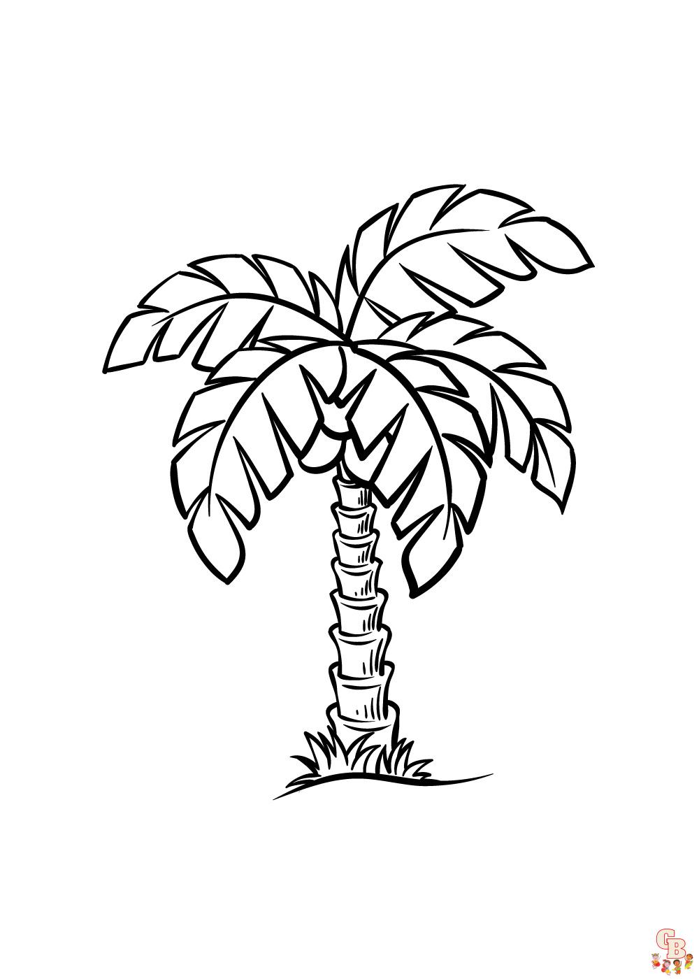 Tree Coloring Pages 4