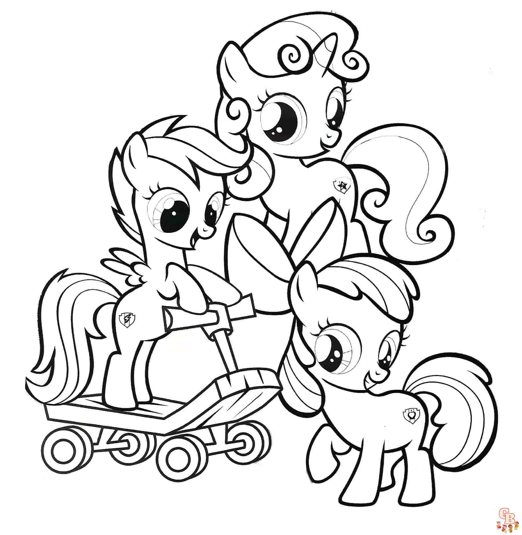 Twilight Sparkle My Little Pony Coloring Pages 1