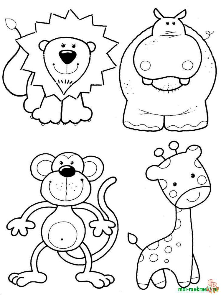 Wild Animal Coloring Pages 10