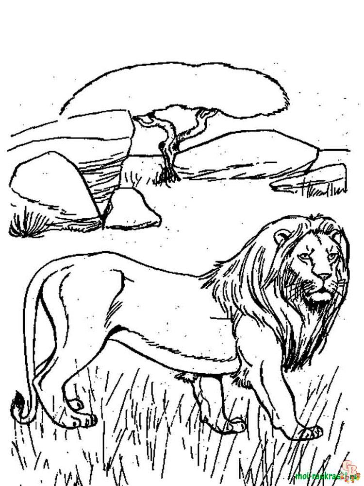 Wild Animal Coloring Pages 12