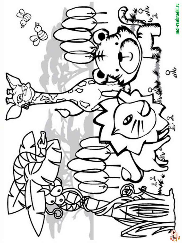 Wild Animal Coloring Pages 24