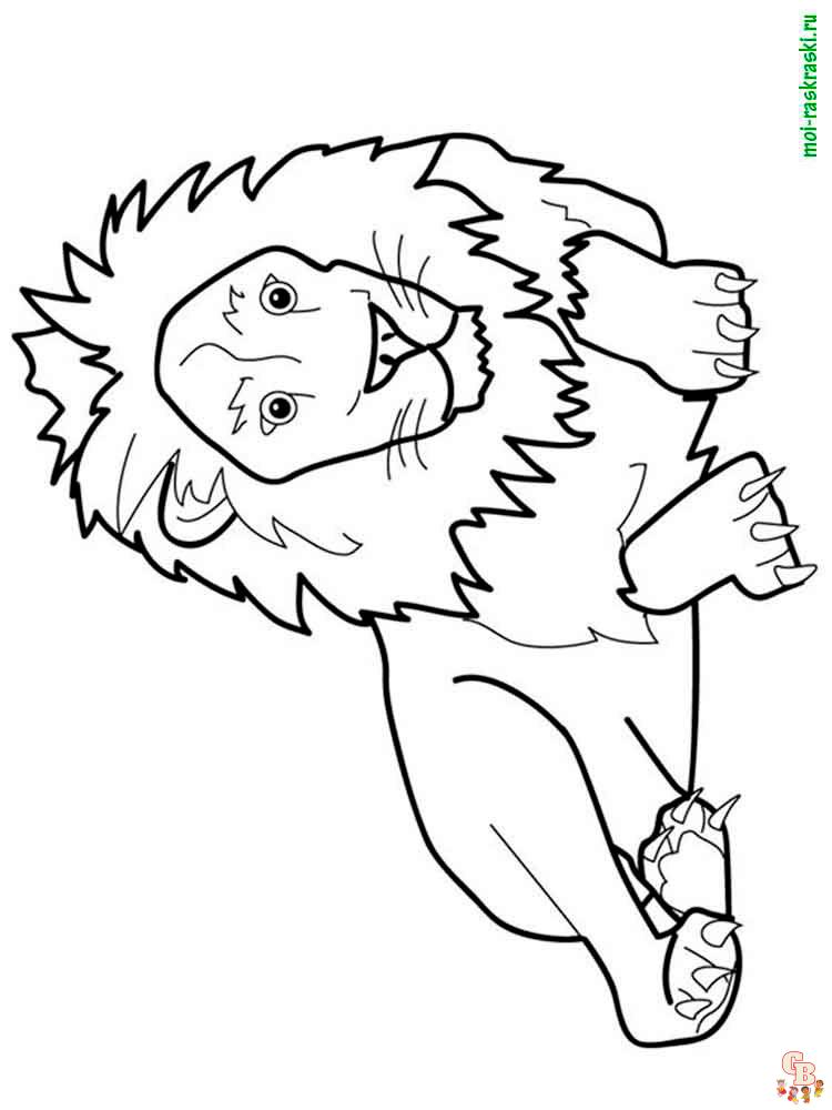 Wild Animal Coloring Pages 43