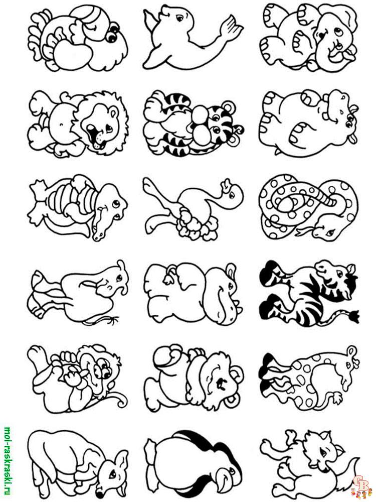 Wild Animal Coloring Pages 49