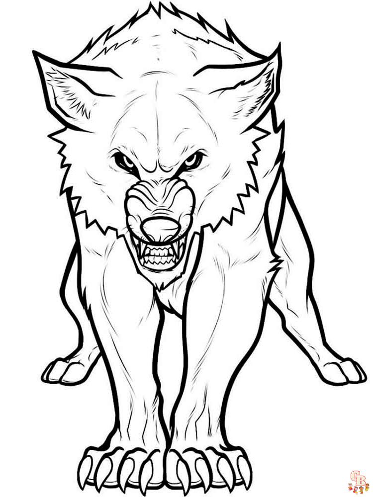 Wild Animal Coloring Pages 51