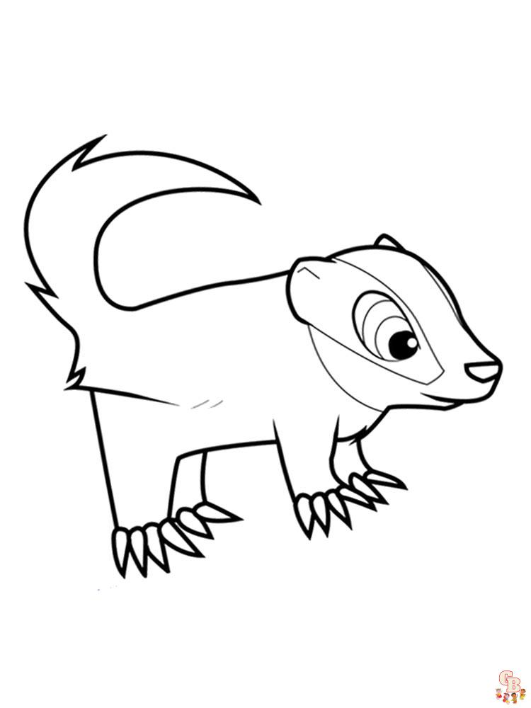 Wild Animal Coloring Pages 53