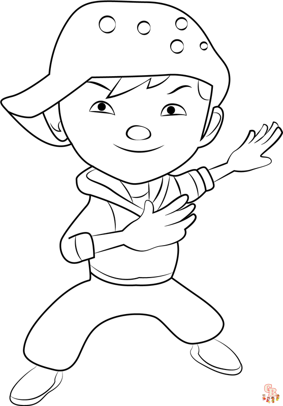 boboiboy coloring pages 1 1