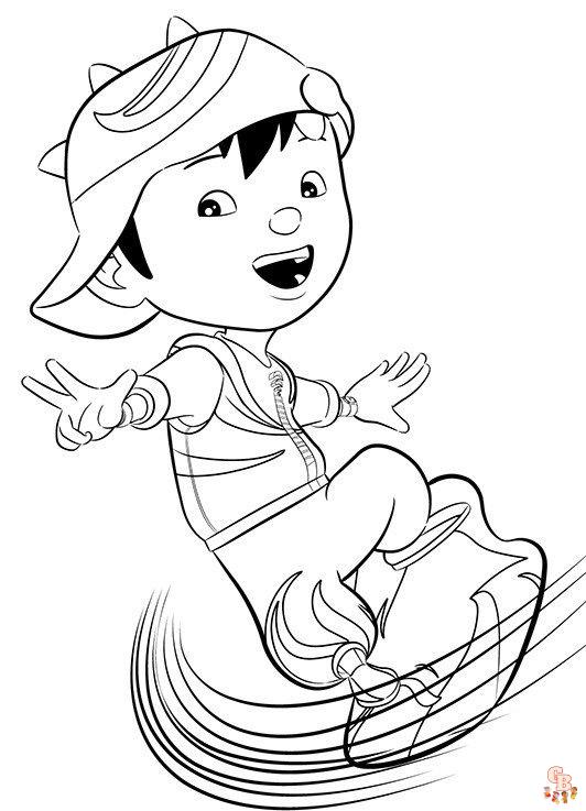 boboiboy coloring pages 4 1