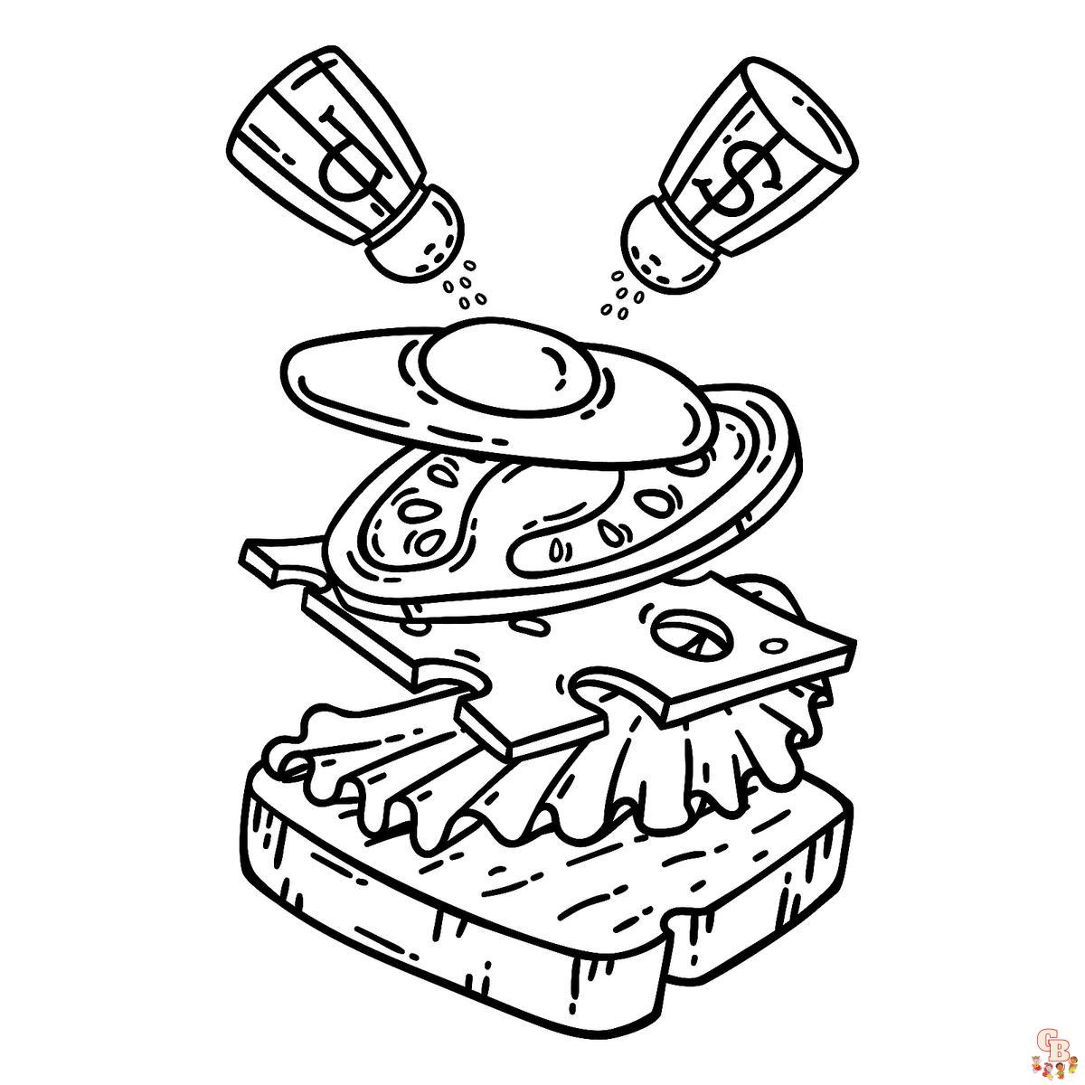 cooking coloring pages 1