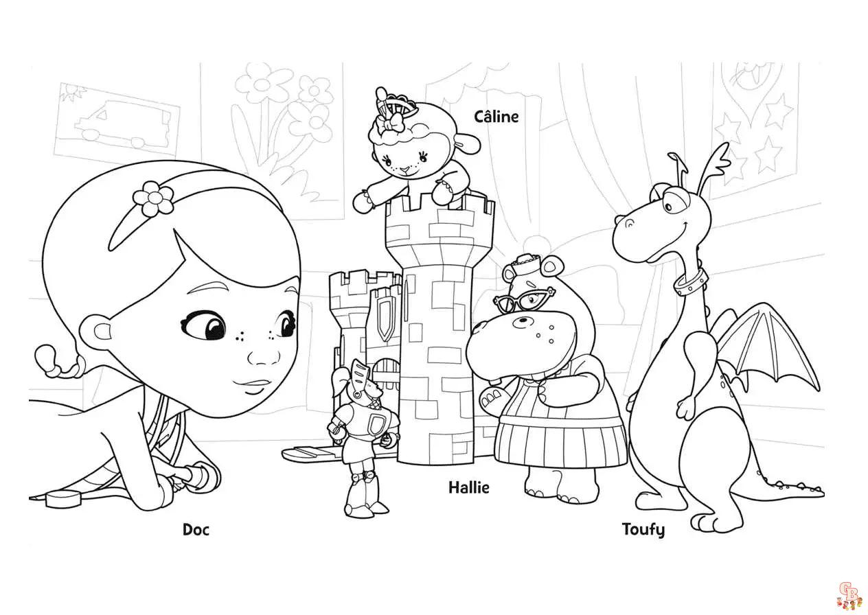 doc mcstuffins coloring pages 4