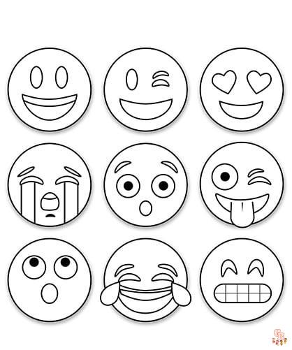 emoji coloring pages 5 1