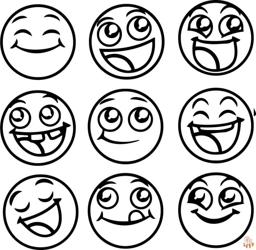 emoji coloring pages 6 1