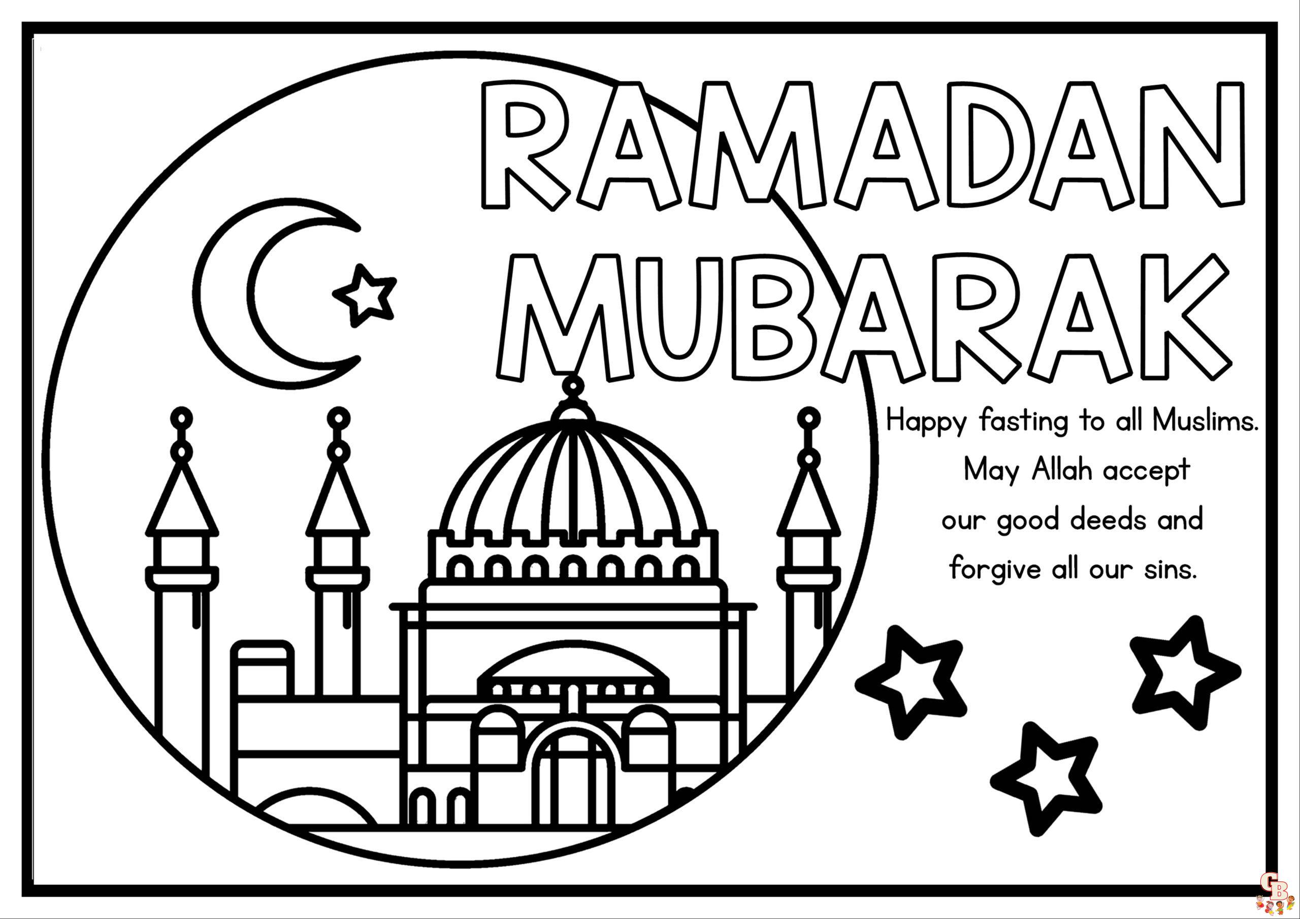 free ramadan coloring pages