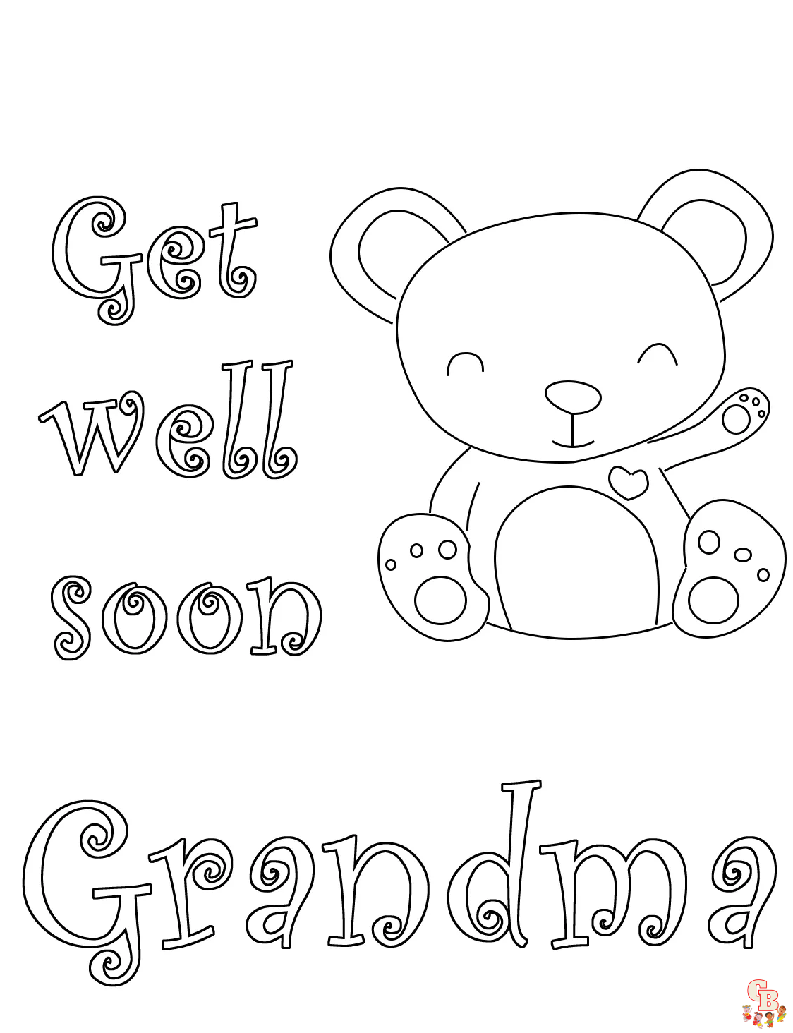 grandma coloring pages 2