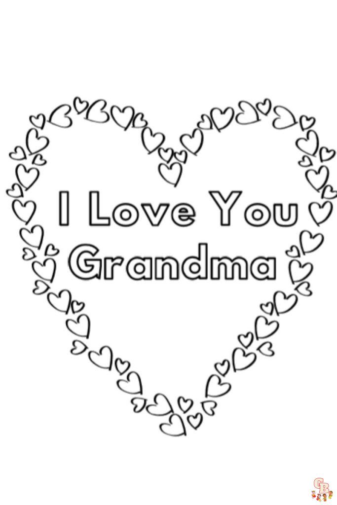 grandma coloring pages 3