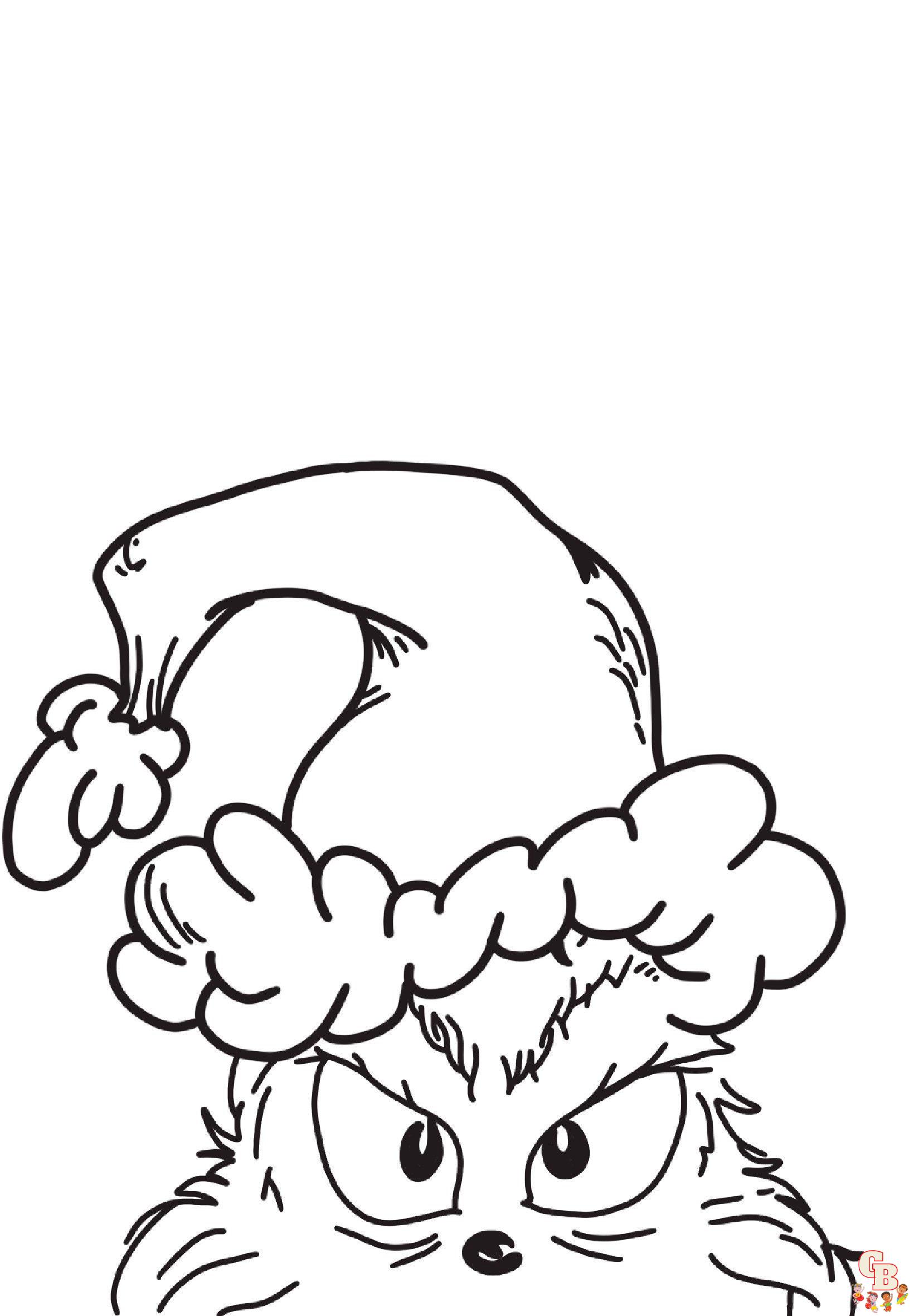 grinch christmas coloring pages 10