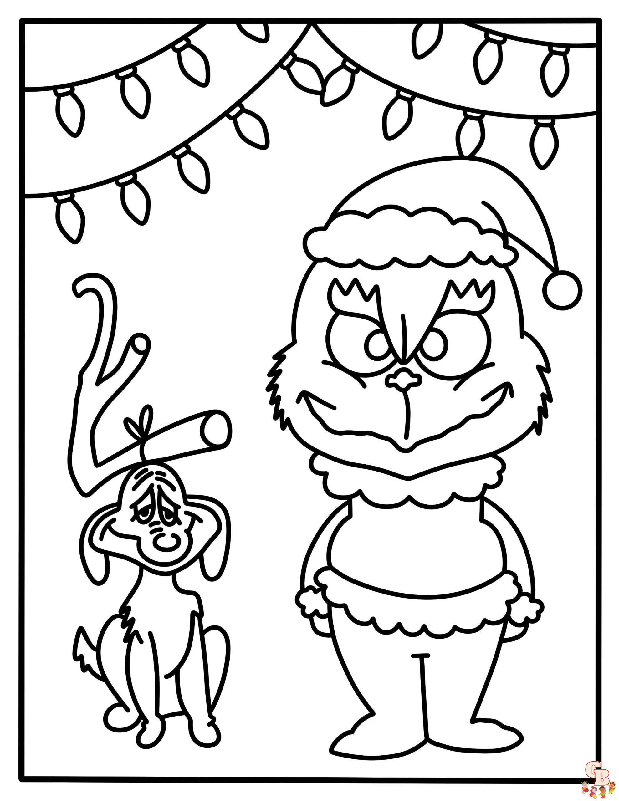 grinch christmas coloring pages 11