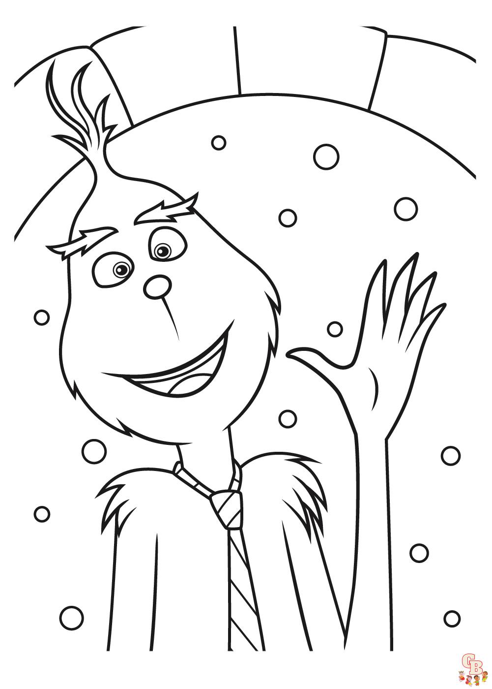 grinch christmas coloring pages 15