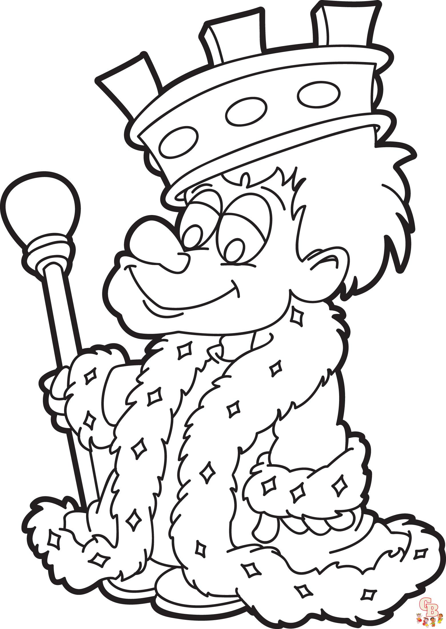 king coloring pages 1