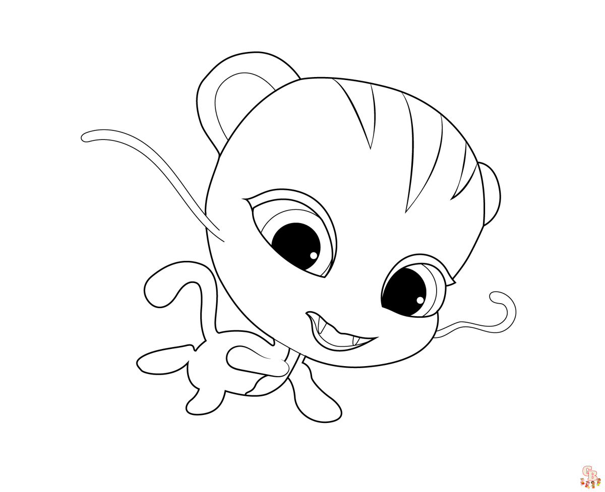 kwami miraculous ladybug coloring pages 5