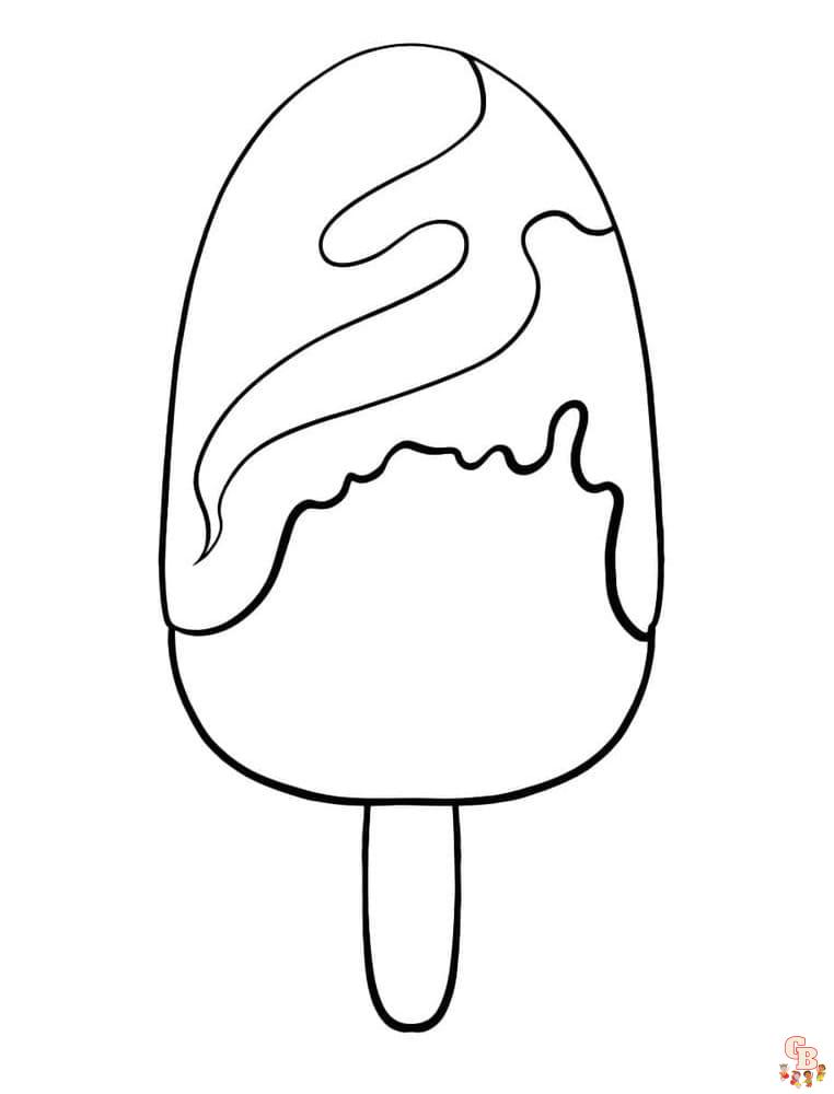 popsicle coloring pages 1