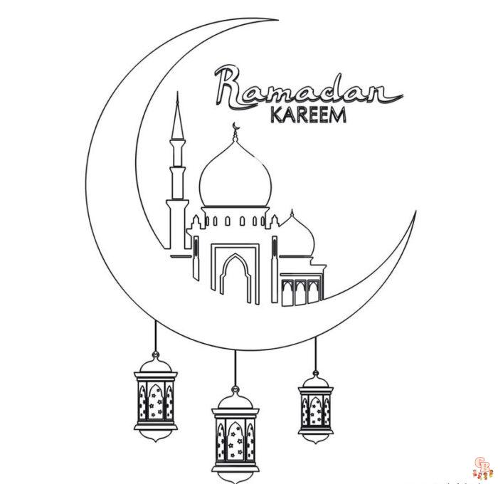 ramadan coloring pages free printables